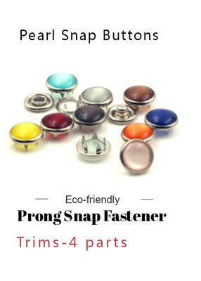 Bulk Brass Prong Snap Fastener | Pearl Snap Buttons